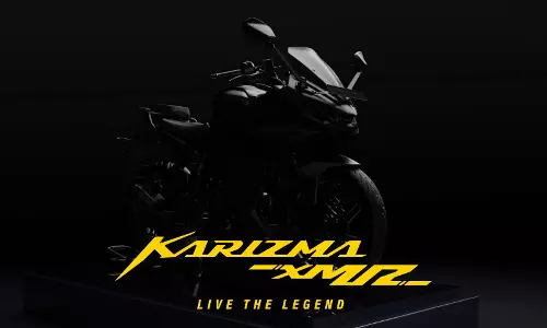 அசத்தல் டீசர் வெளியீடு.. விரைவில் இந்தியா வரும் ஹீரோ கரிஸ்மா XMR 210!