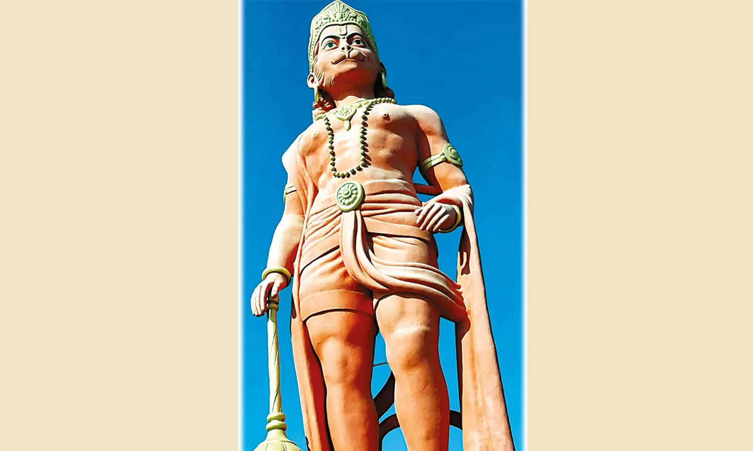 ராமேசுவரம் கடற்கரையில் 108 அடி உயரத்தில் ஆஞ்சநேயர் சிலை ராமேசுவரம் கடற்கரையில் 108 அடி உயரத்தில் ஆஞ்சநேயர் சிலை