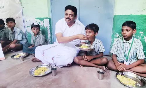 காலை உணவு விரிவாக்க திட்டத்தை மணிமாறன் தொடங்கி வைத்தார்