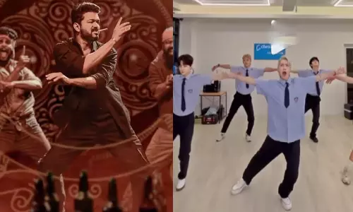 கொரியன் வெர்ஷனில் வெளியான நான் ரெடி பாடல்.. மாஸ் காட்டிய பாடகர்