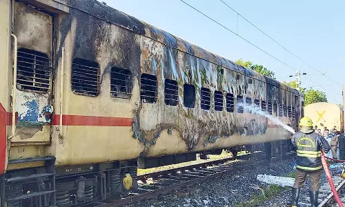 மதுரை ரெயில் தீ விபத்து: சுற்றுலா நிறுவனம் மீது வழக்கு