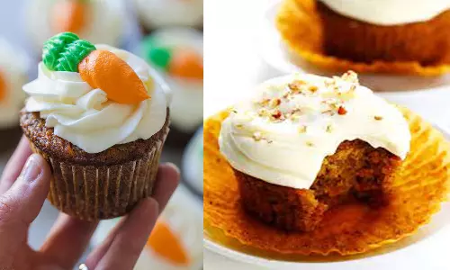 கேரட் கப் கேக்