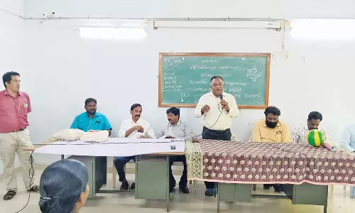 தஞ்சையில், வானவில் மன்ற கருத்தாளர்களுக்கான பயிற்சி