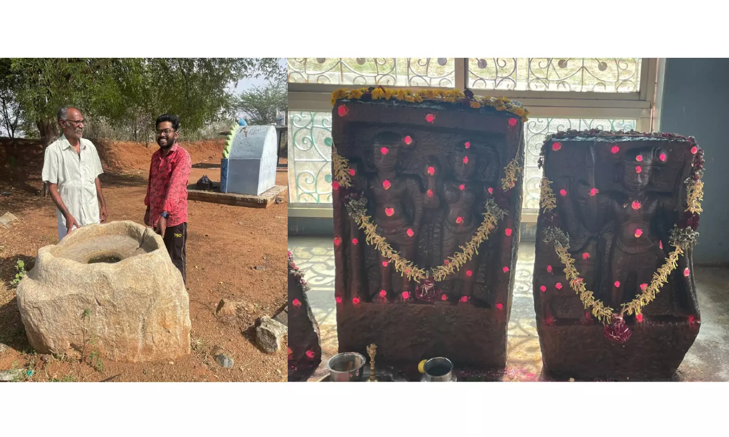 திண்டுக்கல் அருகே மழைமானி, நடுகற்கள் கண்டுபிடிப்பு திண்டுக்கல் அருகே மழைமானி, நடுகற்கள் கண்டுபிடிப்பு