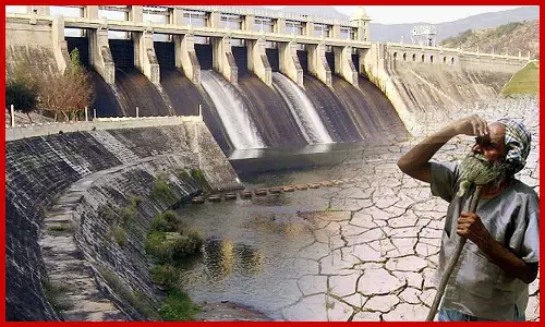 வேகமாக சரியும் உடுமலை அமராவதி அணை நீர்மட்டம்  - சாகுபடி பணிகள் பாதிப்பு