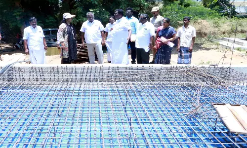 பெரியகுளம் பகுதியில் வளர்ச்சி திட்ட பணிகள் குறித்து கலெக்டர் ஷஜீவனா ஆய்வு