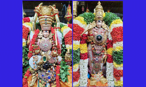 மண் சுமந்த கோலத்தில் பக்தர்களுக்கு அருள்பாலித்த சுந்தரேசுவரர்