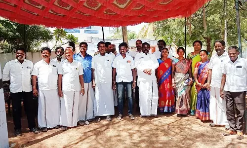 கடையத்தில் பஞ்சாயத்து கூட்டமைப்பினர் கவன ஈர்ப்பு ஆர்ப்பாட்டம்