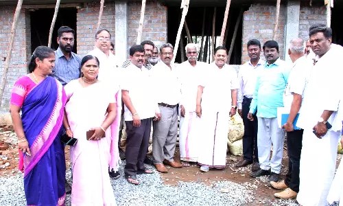 கோத்தகிரியில் ரூ.44 கோடி மதிப்பில் வளர்ச்சி திட்ட பணிகள் அமைச்சர் ராமச்சந்திரன் நேரில் ஆய்வு