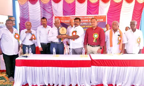 நெல்லை வண்ணார்பேட்டையில் முன்னாள் ராணுவத்தினர் நலச்சங்க பொதுக்குழு கூட்டம்