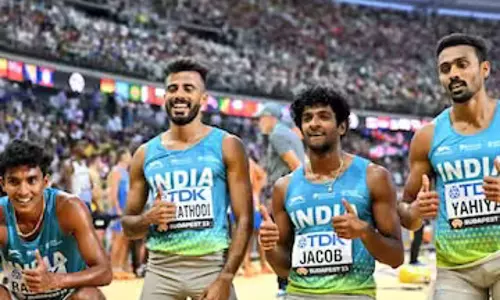 உலக தடகள சாம்பியன்ஷிப்- ஆடவர் 4*400 ஓட்டத்தில் இந்தியா 5ம் இடம்