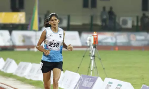 மகளிர் ஸ்டீப்பிள் சேஸ்- தேசிய சாதனை படைத்த இந்திய வீராங்கனை பாரு சவுத்ரி