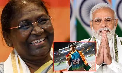 நீரஜ் சோப்ராவிற்கு ஜனாதிபதி, பிரதமர் வாழ்த்து