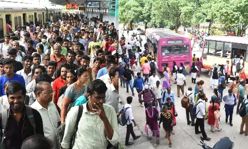 அலைமோதும் மக்கள் கூட்டம்- சிந்தாதிரிப்பேட்டையில் இருந்து கூடுதல் பஸ்கள் இயக்க பயணிகள் வேண்டுகோள்