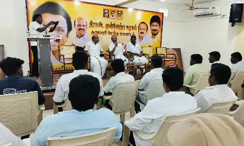 காரிமங்கலத்தில் தி.மு.க வாக்குச்சாவடி முகவர்கள் ஆலோசனை கூட்டம்