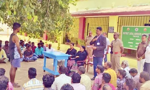 தஞ்சை கிளைச்சிறையில் கைதிகளுக்கான சிறை அதாலத்