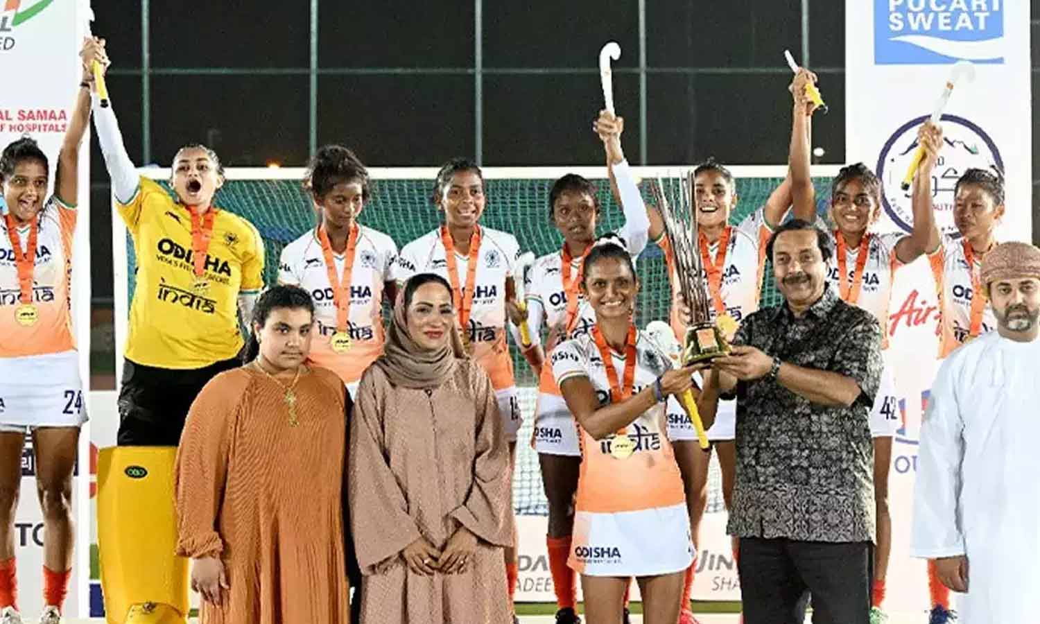 ஆசிய பெண்கள் 5 பேர் ஹாக்கி: தாய்லாந்தை வீழ்த்தி இந்திய அணி சாம்பியன்