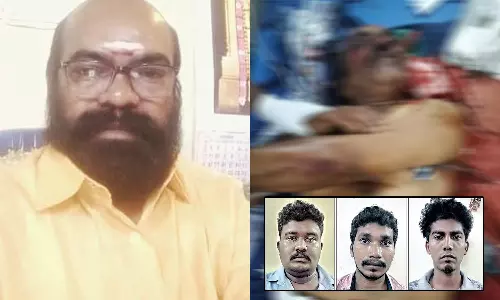 காதலுக்கு எதிர்ப்பு தெரிவித்ததால் தந்தையை வெட்டிக் கொல்ல காதலனுக்கு ஸ்கெட்ச் போட்டு கொடுத்த மாணவி