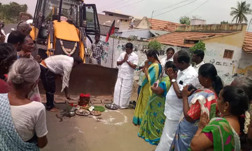 ரூ.3 கோடியே 17 லட்சம் மதிப்பில் தார் சாலை