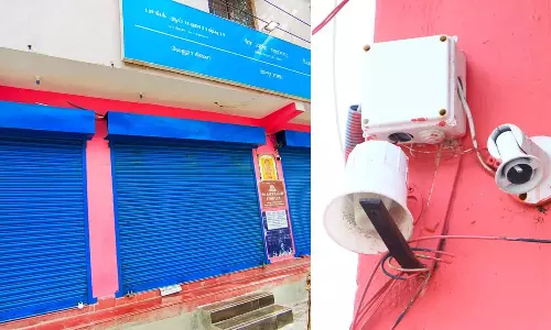 வேலூரில் ஏ.டி.எம்.மில் முகமூடி கும்பல் கொள்ளை முயற்சி