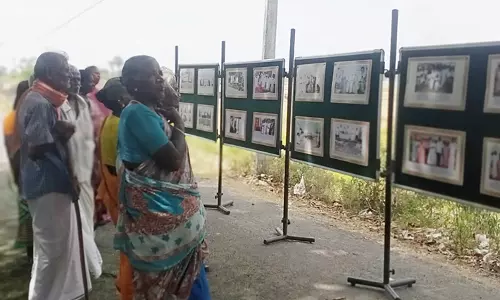 பனையூர் ஊராட்சியில் அரசின் சாதனை விளக்க புகைப்பட கண்காட்சி