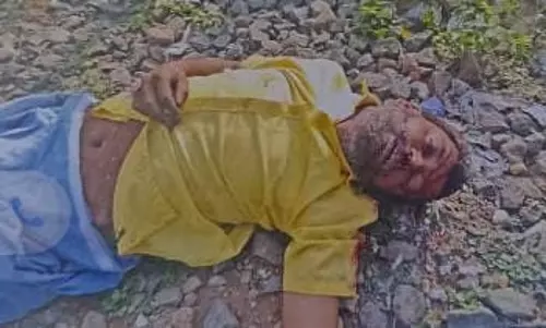 ரயிலில் அடிபட்டு அடையாளம் தெரியாத ஆண் சாவு