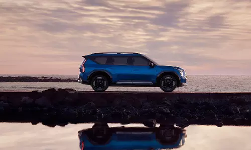 கியாவின் 3-வது எலெக்ட்ரிக் கார் மாடலாக அறிமுகமான புதிய கியா EV5!