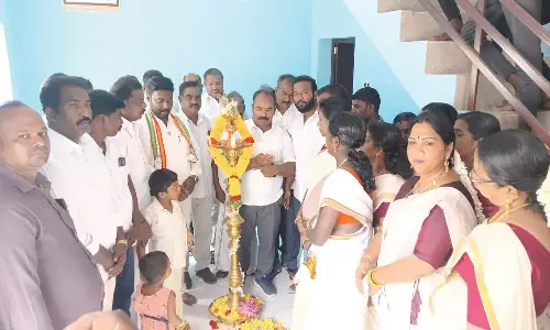 புதுவிளையில் புதிய அங்கன்வாடி மையம்