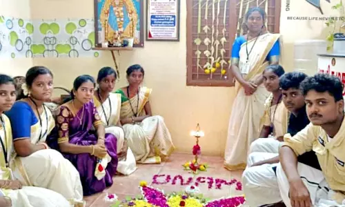 ஓணம் பண்டிகை கொண்டாட்டம்