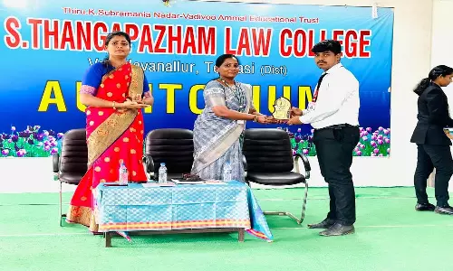 வாசுதேவநல்லூர் தங்கப்பழம் சட்டக் கல்லூரியில்  கேலி வதைத் தடுப்பு வாரம் அனுசரிப்பு