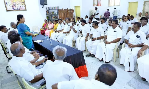 பாராளுமன்ற தேர்தலில் பா.ஜனதா அரசை வீழ்த்தும் வரை தீவிரமாக பணியாற்ற வேண்டும் - அமைச்சர் கீதாஜீவன் பேச்சு