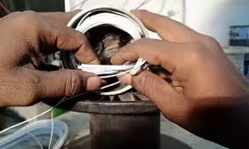 அய்யம்பாளையத்தில் மோட்டார் ஒயர் திருட்டு