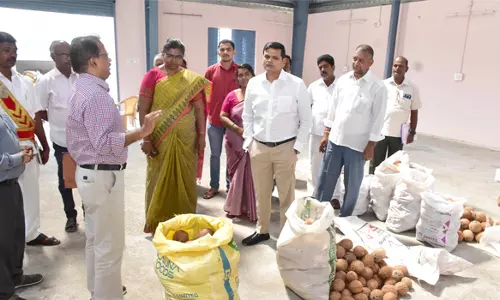 ராசம்பாளையம் ஊராட்சியில் அரசு செயலாளர் குமரகுருபரன் ஆய்வு