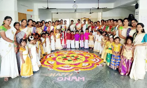 கம்பைநல்லூர் ஸ்ரீராம் பள்ளியில் ஓணம் திருநாள் கொண்டாட்டம்