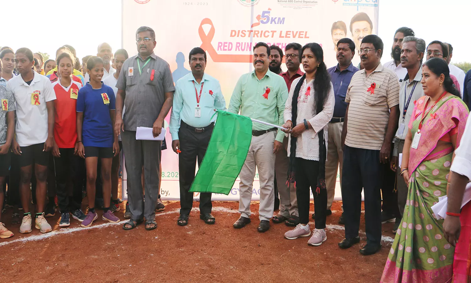 தேனியில் இளையோர் தினத்தை முன்னிட்டு மாரத்தான் போட்டி