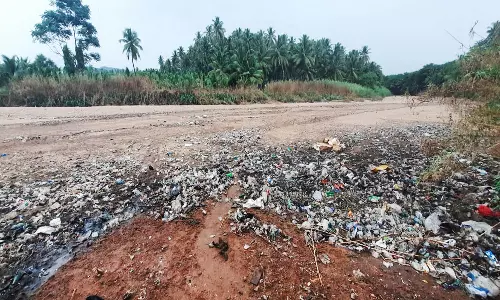 வருசநாடு அருகே மதுபாட்டில், பிளாஸ்டிக் கழிவுகளால் மாசடையும் வைைக ஆறு