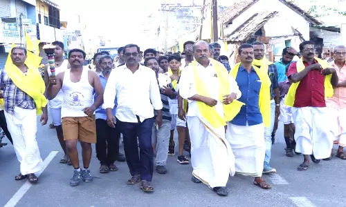 ஸ்ரீ நாராயண குரு பிறந்த நாளையொட்டி ஜோதி ஓட்டம்