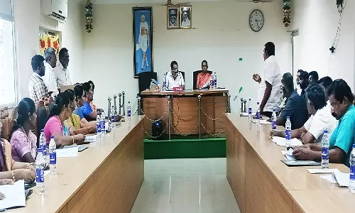 ஒட்டன்சத்திரம் நகராட்சி கவுன்சிலர்கள் கூட்டம்