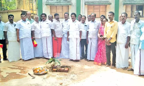 கொன்றைக்காடு அரசு பள்ளிக்கு புதிய வகுப்பறைகள்