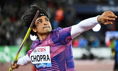 டைமண்ட் லீக் தடகள போட்டி- ஈட்டி எறிதலில் 2வது இடம் பிடித்தார் நீரஜ் சோப்ரா