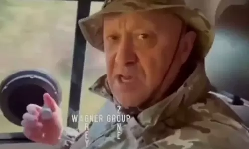 நான் உயிருடன் இருக்கிறேன்- ரஷிய வாக்னர் குழு தலைவர் வெளியிட்ட வீடியோவால் பரபரப்பு