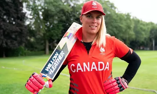 சர்வதேச கிரிக்கெட்டில் முதல் திருநங்கை- சாதனை படைக்கும் கனடா அணி