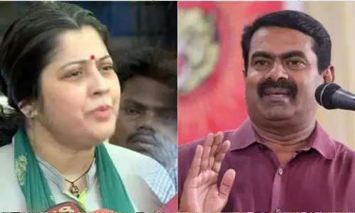 சீமான் மீதான குற்றச்சாட்டுகள் குறித்து திருவள்ளூர் மாஜிஸ்திரேட்டிடம் விஜயலட்சுமி வாக்குமூலம் அளிக்கிறார்