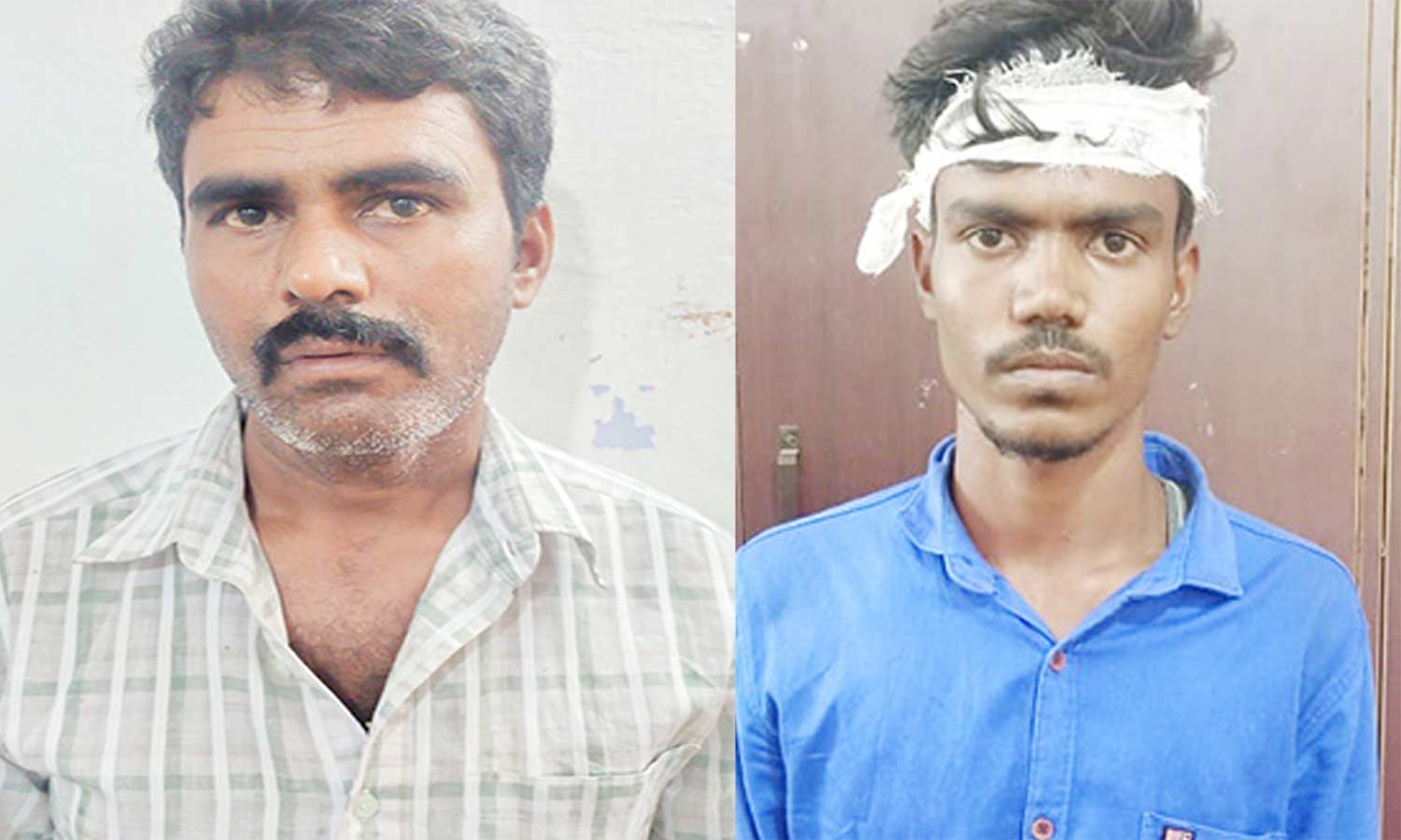 மணப்பாறை அருகே மூதாட்டி உள்பட 4 பேரை அரிவாளால் வெட்டிய தந்தை-மகன்