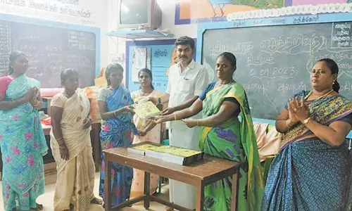 சுந்தரபாண்டியபுரத்தில் புதிய பாரத எழுத்தறிவு திட்டம்