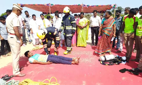 செங்கல்பட்டு-திருவள்ளூரில் இன்று  புயல் பாதுகாப்பு பேரிடர் ஒத்திகை பயிற்சி