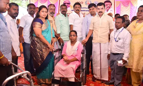 நெல்லையில் மாற்றுத்திறனாளிகளுக்கு சிறப்பு மருத்துவ முகாம் - ரூ.30 லட்சம் மதிப்பில் நலத்திட்ட உதவிகள் வழங்கப்பட்டது