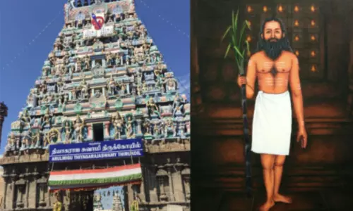 திருவொற்றியூரில் சித்துக்கள் செய்த பட்டினத்தார்