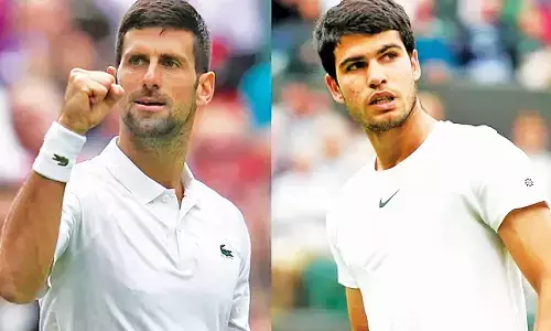 அமெரிக்க ஓபன் டென்னிஸ் - 4வது சுற்றுக்கு முன்னேறினர் ஜோகோவிச், அல்காரஸ்