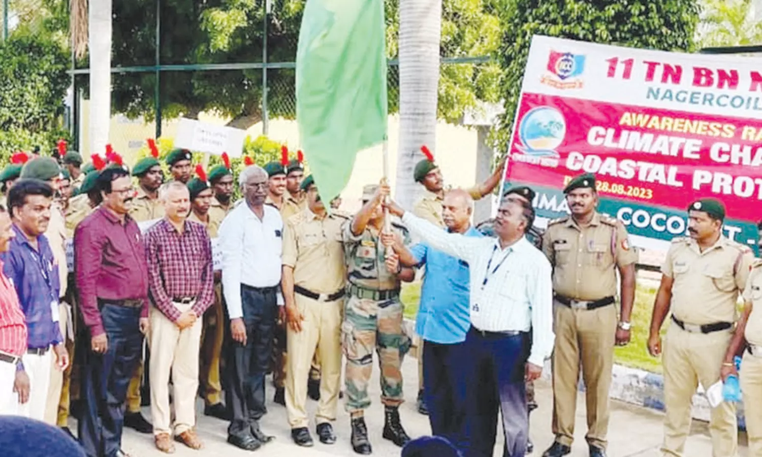 ரோகிணி பொறியியல் கல்லூரியில் என்.சி.சி.முகாம்